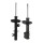 Shock absorber set front left right gas strut KYB for e.g. FIAT PUNTO