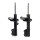 Shock absorber set front left/right gas strut KYB for e.g. HYUNDAI SANTA