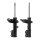 Shock absorber set front left right gas strut KYB for e.g. HYUNDAI i30