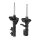 Shock absorber set front axle left right gas strut KYB for HONDA CR-V
