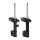 Shock absorber set front left/right gas strut KYB for e.g. CITROËN C4
