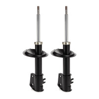 Shock absorber set front axle oil pressure strut KYB for...