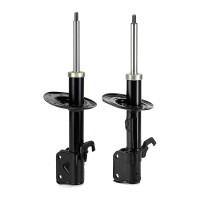 Shock absorber set front left right gas strut KYB for...