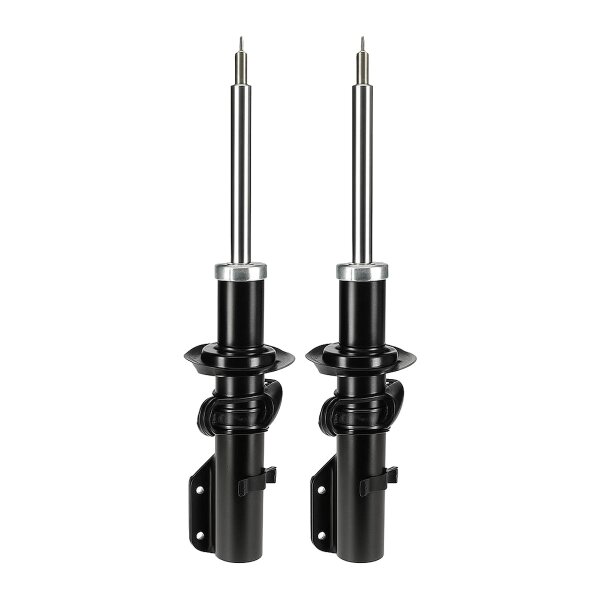 Shock absorber set front axle gas pressure strut KYB for e.g. FIAT PANDA