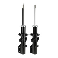 Shock absorber set front axle gas pressure strut KYB for...