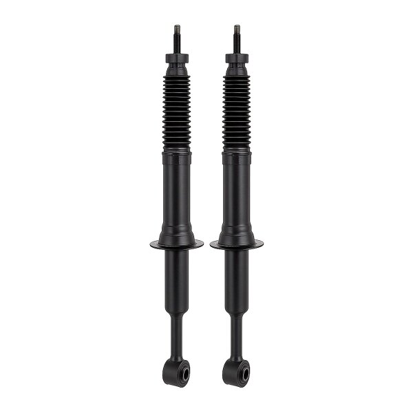 Shock absorber set front axle gas damper with tension stop spring KYB for TOYOTA