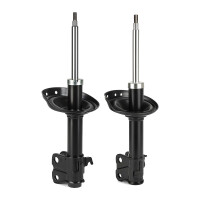 Shock absorber set front left right gas strut KYB for...