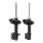 Shock absorber set front left right gas strut KYB for e.g. SUBARU LEGACY