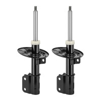 Shock absorber set front axle gas pressure strut KYB for...
