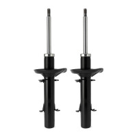 Shock absorber set front axle oil pressure strut KYB for...