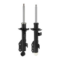Shock absorber set front left right gas strut KYB for...