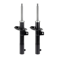 Shock absorber set front axle gas pressure strut KYB for...