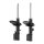 Shock absorber set front left right gas strut KYB for e.g. KIA CERATO