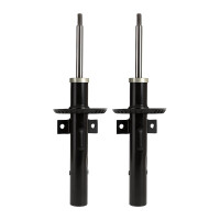 Shock absorber set front axle gas pressure strut KYB for...