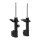 Shock absorber set front left right gas strut KYB for e.g. CITROËN C4