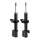Shock absorber set front left/right gas strut KYB for SUZUKI IGNIS and others