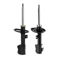 Shock absorber set front left right gas strut KYB for...