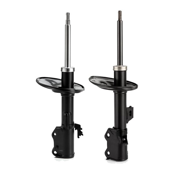 Shock absorber set front axle left right gas strut KYB for TOYOTA RAV