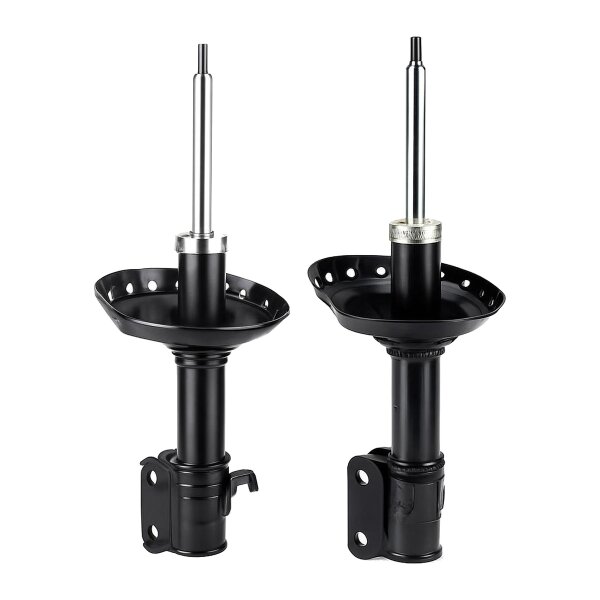 Shock absorber set front left right gas strut KYB for e.g. SUBARU LEGACY