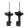 Shock absorber set front left right gas strut KYB for e.g. SUBARU LEGACY