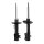 Shock absorber set front left right gas strut KYB for e.g. OPEL CORSA