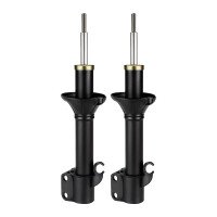 Shock absorber set front axle oil pressure strut KYB for...