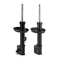 Shock absorber set front left right gas strut KYB for...