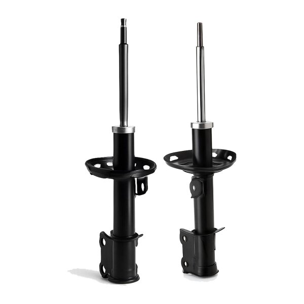 Shock absorber set front left right gas strut KYB for e.g. OPEL CORSA