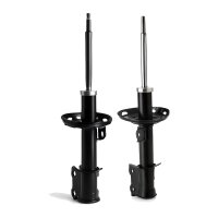 Shock absorber set front left right gas strut KYB for...