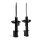 Shock absorber set front left right gas strut KYB for e.g. OPEL CORSA