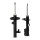 Shock absorber set front left right gas strut KYB for e.g. OPEL VECTRA