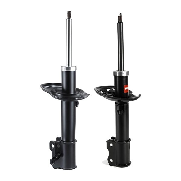 Shock absorber set front left right gas strut KYB for e.g. OPEL ASTRA