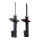 Shock absorber set front left right gas strut KYB for e.g. OPEL ASTRA
