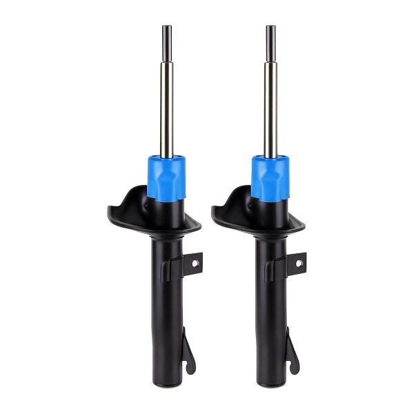 Shock absorber set front axle gas pressure strut KYB for FORD KA