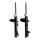 Shock absorber set front left right gas strut KYB for e.g. FORD FOCUS
