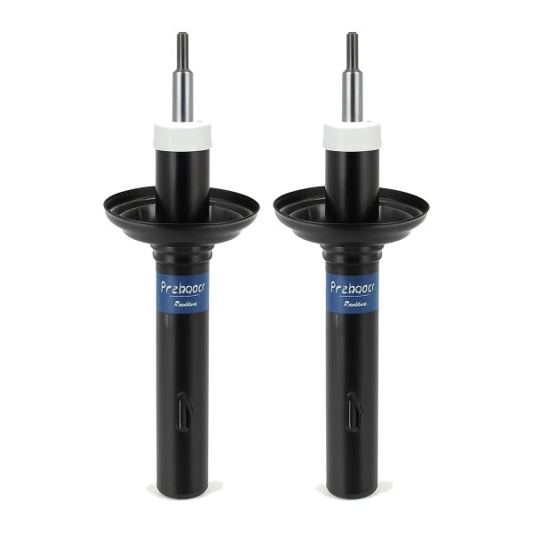 Shock absorber set front axle oil pressure strut KYB for e.g. FORD ESCORT