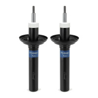 Shock absorber set front axle oil pressure strut KYB for...