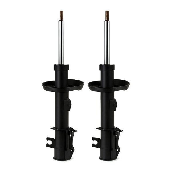 Shock absorber set front axle right gas pressure strut KYB for e.g. FIAT FIORINO