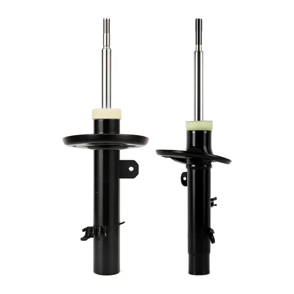 Shock absorber set front left right gas strut KYB for e.g. PEUGEOT 2008