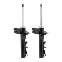 Shock absorber set front axle left gas strut KYB for MAZDA 5