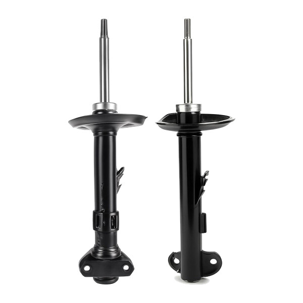Shock absorber set front axle left right gas strut KYB for e.g. BMW 3 Series