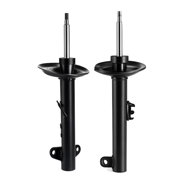 Shock absorber set front axle left right gas strut KYB for e.g. BMW 3 Series