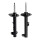 Shock absorber set front axle left right gas strut KYB for e.g. BMW 3 Series