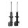 Shock absorber set front left right gas strut KYB for e.g. DAEWOO MATIZ