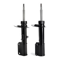 Shock absorber set front left/right gas strut KYB for BMW X5