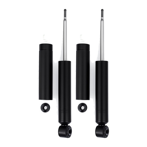 Shock absorber set rear axle gas pressure telescopic KYB for e.g. VOLVO S70