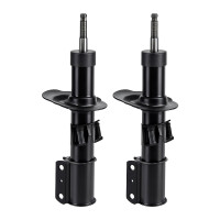 Shock absorber set front axle oil pressure strut KYB for...