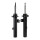 Shock absorber set front axle left right gas strut KYB for e.g. BMW 1 series