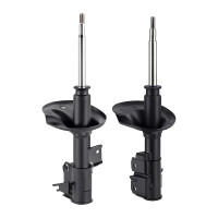 Shock absorber set front left right gas strut KYB for...