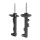 Shock absorber set front left/right gas strut KYB for BMW 3 Series